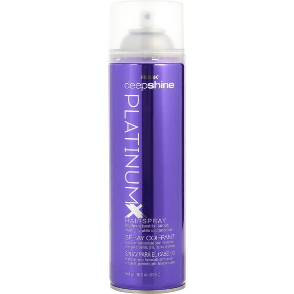 DEEPSHINE PLATINUM X HAIRSPRAY 10 OZ - RUSK by Rusk