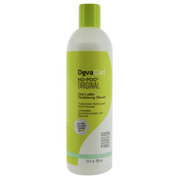 CURL NO POO ORIGINAL ZERO LATHER CONDITIONING CLEANSER 12 OZ - DEVA by Deva Concepts