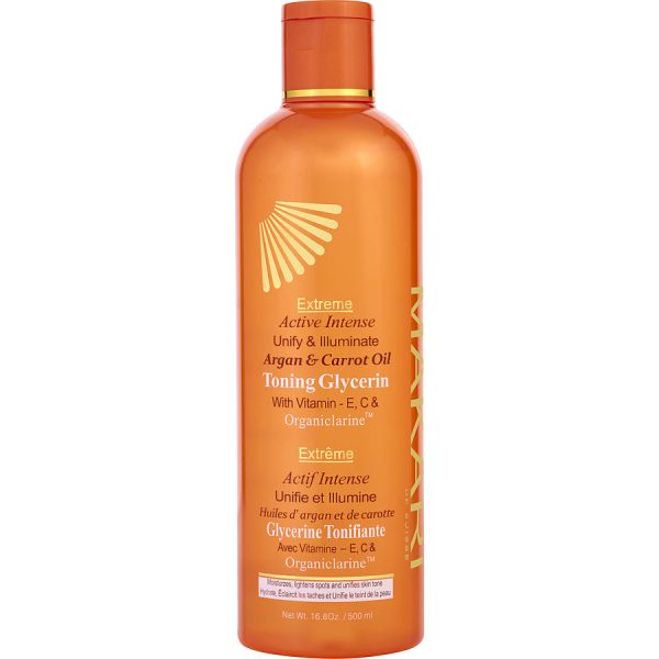 Extreme Active Intense Unify & Illuminate Argan & Carrot Toning Glycerin --500ml/16.9oz - Makari by Makari