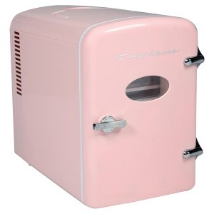 Frigidaire EFMIS129-PINK .5-Cubic-Foot Retro Portable Mini Fridge (Pink)