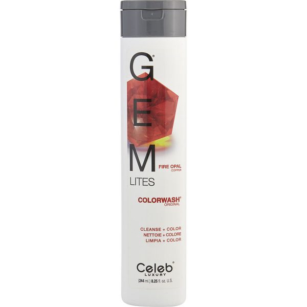 GEM LITES COLORWASH FIRE OPAL 8.25 OZ - CELEB LUXURY by Celeb Luxury