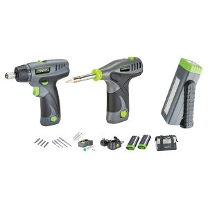 Genesis GL0831CK2 8-Volt Li-Ion 3-Piece Cordless Tool Kit with Screwdriver