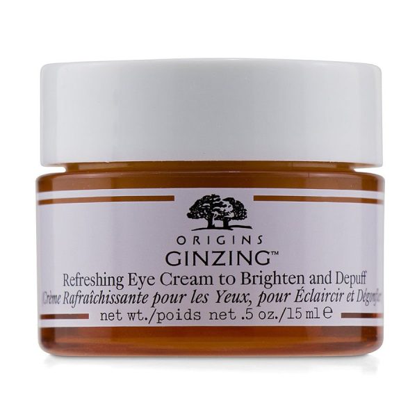 GinZing Refreshing Eye Cream To Brighten and Depuff  --15ml/0.5oz - Origins by Origins