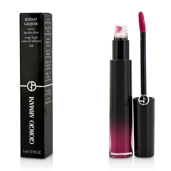 Ecstasy Lacquer Excess Lipcolor Shine - #506 Maharajah  --6ml/0.2oz - Giorgio Armani by Giorgio Armani