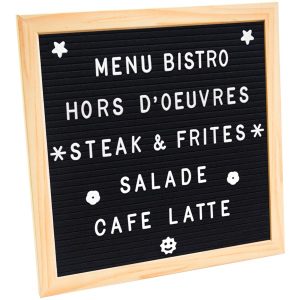 Gourmet By Starfrit 080886-003-BIST Gourmet By Starfrit Bistro Felt Message Board