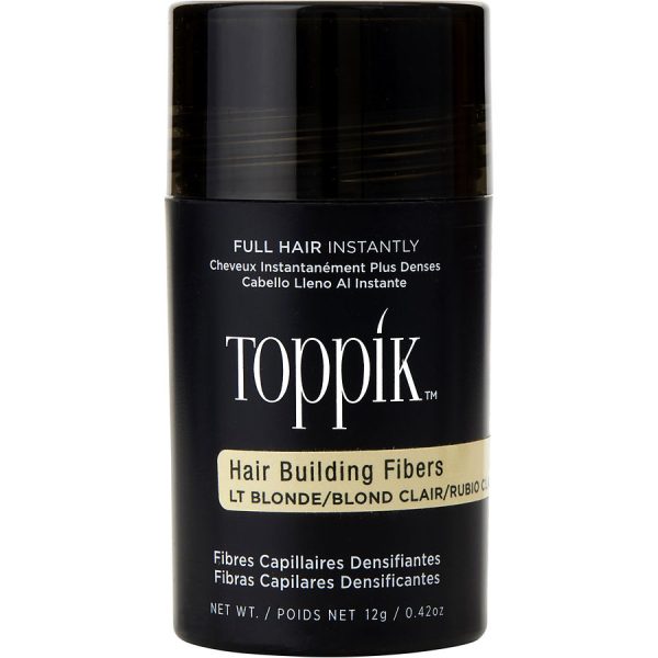 HAIR BUILDING FIBERS LIGHT BLONDE REGULAR 12G/0.42 OZ - TOPPIK by Toppik