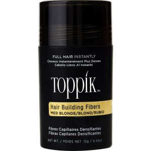 HAIR BUILDING FIBERS MEDIUM BLONDE REGULAR 12G/0.42 OZ - TOPPIK by Toppik