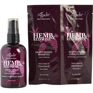 HEMP & RED WINE STRENGTHENING SERUM 4 OZ - AGADIR by Agadir