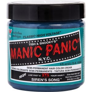 HIGH VOLTAGE SEMI-PERMANENT HAIR COLOR CREAM - # SIREN'S SONG 4 OZ - MANIC PANIC by Manic Panic