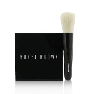 Highlighting Powder Set (1x Highlighting Powder + 1x  Mini Face Brush) - #Bronze Glow  --2pcs - Bobbi Brown by Bobbi Brown