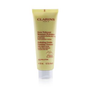 Hydrating Gentle Foaming Cleanser with Alpine Herbs & Aloe Vera Extracts - Normal to Dry Skin  --125ml/4.2oz - Clarins by Clarins