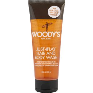 JUST4PLAY HAIR AND BODY WASH 8 OZ - Woody's by Woody's