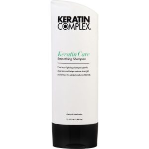 KERATIN CARE SMOOTHING SHAMPOO 13.5 OZ (NEW WHITE PACKAGING) - KERATIN COMPLEX by Keratin Complex