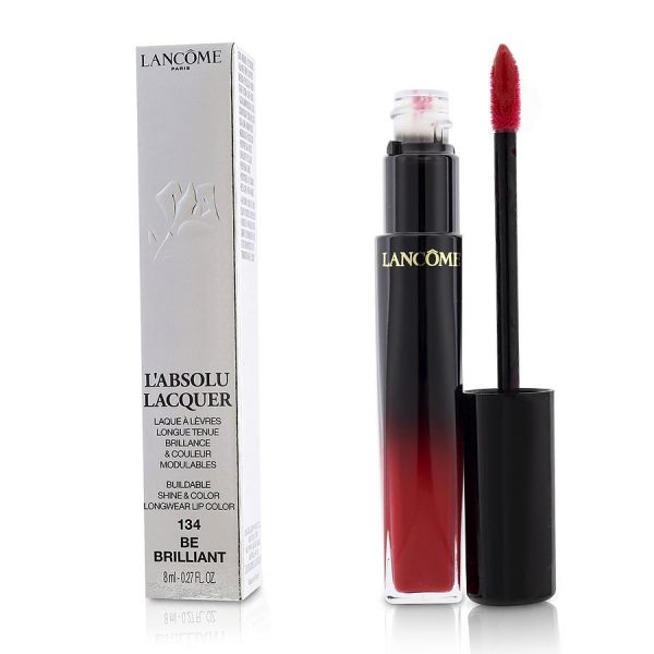 L'Absolu Lacquer Buildable Shine & Color Longwear Lip Color - # 134 Be Brilliant  --8ml/0.27oz - LANCOME by Lancome