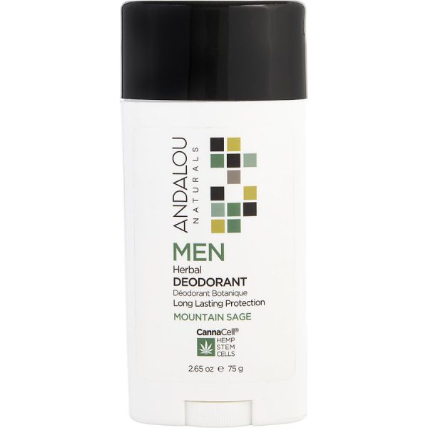 MEN Herbal Deodorant - Mountain Sage --78ml/2.65oz - Andalou Naturals by Andalou Naturals