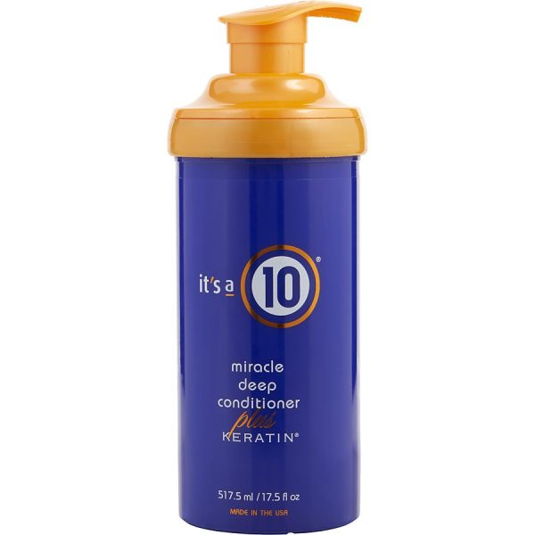 MIRACLE DEEP CONDITIONER PLUS KERATIN 17.5 OZ - ITS A 10 by It's a 10