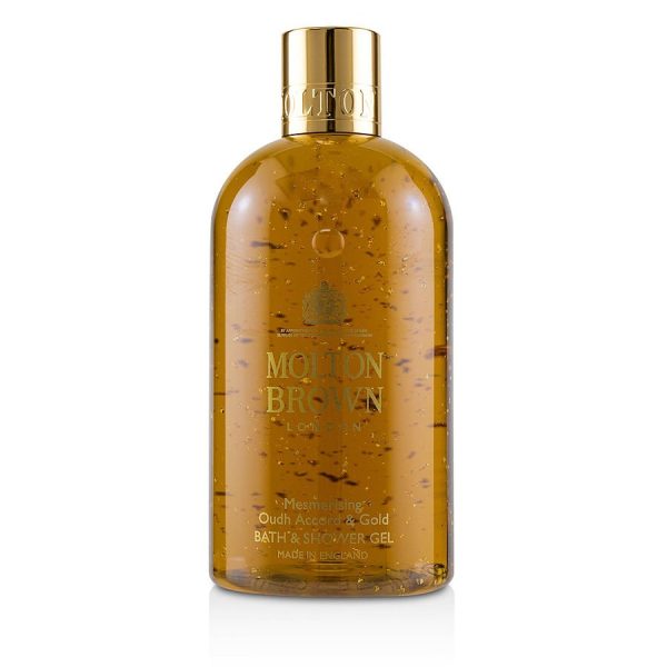 Mesmerising Oudh Accord & Gold Bath & Shower Gel  --300ml/10oz - Molton Brown by Molton Brown