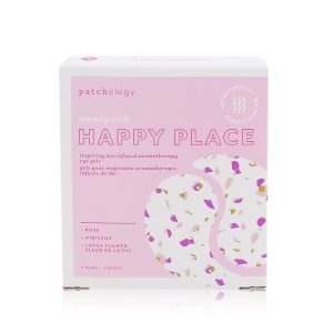 Moodpatch - Happy Place Inspiring Tea-Infused Aromatherapy Eye Gels (Rose+Hibiscus+Lotus Flower)  --5pairs - Patchology by Patchology