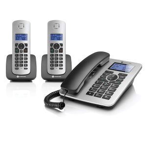 Motorola C4202 C4200 Corded and Cordless Phone with Caller ID