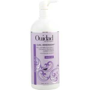 OUIDAD CURL IMMERSION NO-LATHER COCONUT CREAM CLEANSING CONDITIONER 33.8 OZ - OUIDAD by Ouidad