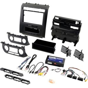 PAC RPK4-FD2101 RadioPro Radio Replacement Kit with Integrated Climate Controls for Select 2015 to 2020 Ford Trucks with 8-Inch Display