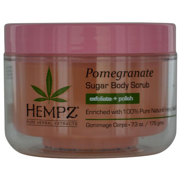 POMEGRANATE HERBAL SUGAR BODY SCRUB 7.3 OZ - HEMPZ by Hempz