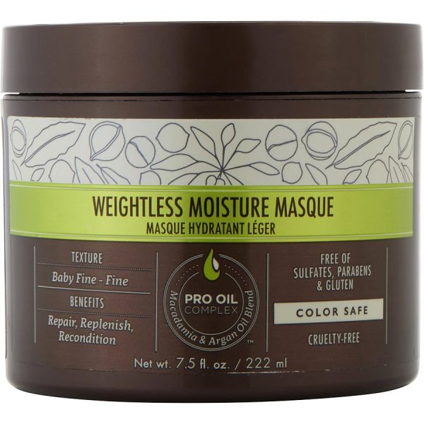 PROFESSIONAL WEIGHTLESS MOISUTRE MASQUE 7.5 OZ - MACADAMIA by Macadamia