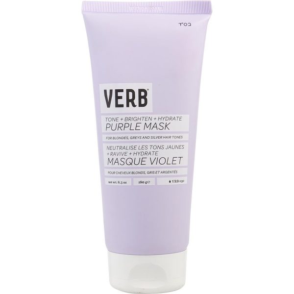 PURPLE MASK  TONE + BRIGHTEN + HYDRATE  6.3 OZ - VERB by VERB