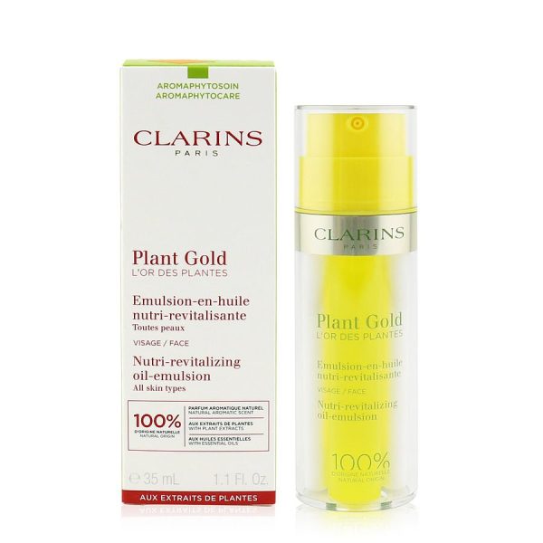 Plant Gold Nutri-Revitalizing Oil-Emulsion  --35ml/1.1oz - Clarins by Clarins