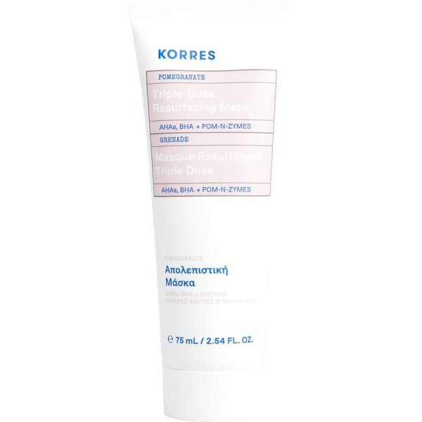 Pomegranate Triple-Dose Resurfacing Mask 2.54 OZ - Korres by Korres