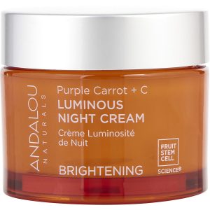 Purple Carrot + C Luminous Night Cream --50ml/1.7oz - Andalou Naturals by Andalou Naturals