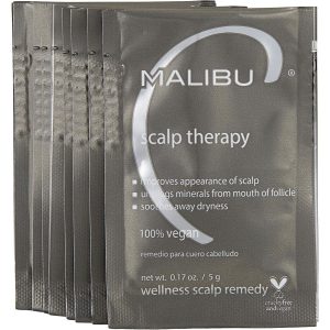 SCALP THERAPY BOX OF 12 (0.17 OZ PACKETS) - Malibu Hair Care by Malibu Hair Care