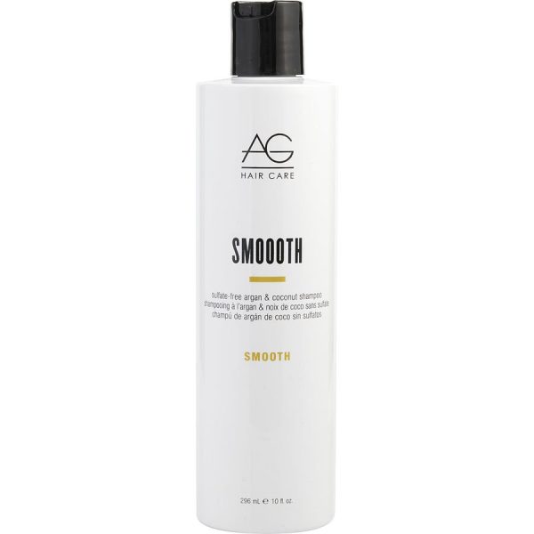 SMOOTH SULFATE-FREE ARGAN AND COCONUT SHAMPOO 10 OZ - AG HAIR CARE by AG Hair Care