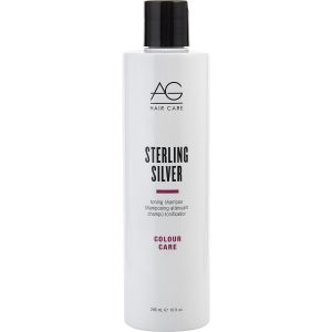 STERLING SILVER TONING SHAMPOO 10 OZ - AG HAIR CARE by AG Hair Care