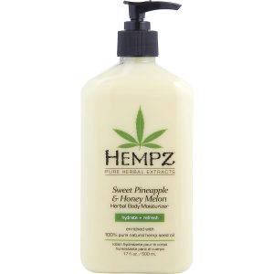 SWEET PINEAPPLE & HONEY MELON HERBAL BODY MOISTURIZER 17 OZ - HEMPZ by Hempz