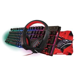 SYLVANIA SGKS100 4-in-1 Gaming Set with Keyboard