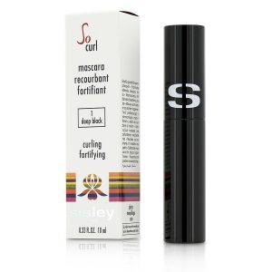 So Curl Mascara Curling & Fortifying - #01 Deep Black  --10ml/0.33oz - Sisley by Sisley