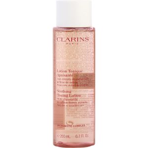 Soothing Toning Lotion with Chamomile & Saffron Flower Extracts - Very Dry or Sensitive Skin  --200ml/6.7oz - Clarins by Clarins