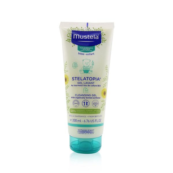 Stelatopia Cleansing Gel - For Atopic-Prone Skin  --200ml/6.76oz - Mustela by Mustela