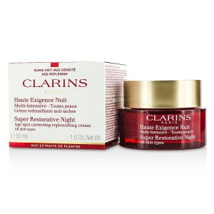 Super Restorative Night Age Spot Correcting Replenishing Cream  --50ml/1.6oz - Clarins by Clarins