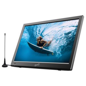 Supersonic SC-2813 13.3-Inch Portable LED TV with HDMI and FM Radio