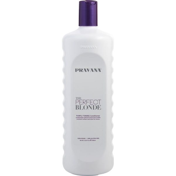 THE PERFECT BLONDE PURPLE TONING CONDITIONER 33.8 OZ - Pravana by Pravana