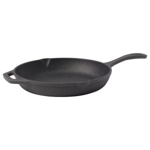 THE ROCK by Starfrit 032224-002-0000 THE ROCK by Starfrit Cast Iron Skillet (12-Inch)