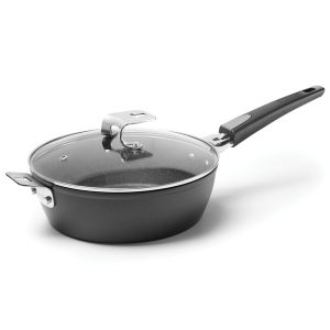 THE ROCK by Starfrit 034712-004-0000 THE ROCK by Starfrit 9-Inch Fry/Cake Pan with T-Lock Detachable Handle