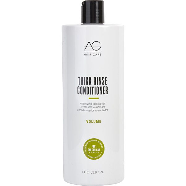 THIKK RINSE VOLUMIZING CONDITIONER 33.8 OZ - AG HAIR CARE by AG Hair Care