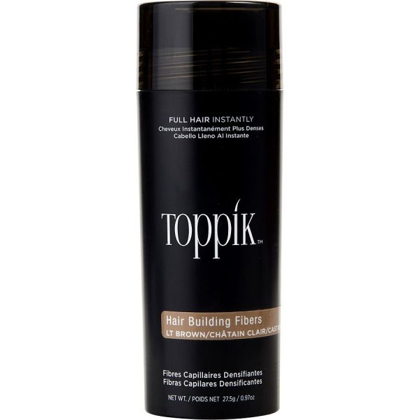 HAIR BUILDING FIBERS LIGHT BROWN ECONOMY 27.5G/0.97OZ - TOPPIK by Toppik