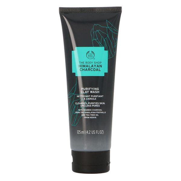 Himalayan Charcoal Purifying Clay Wash --125ml/4.2oz - The Body Shop by The Body Shop