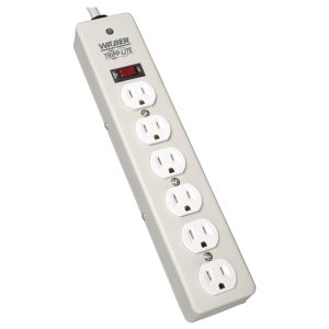 Tripp Lite DG206 6-Outlet Waber Industrial Surge Protector