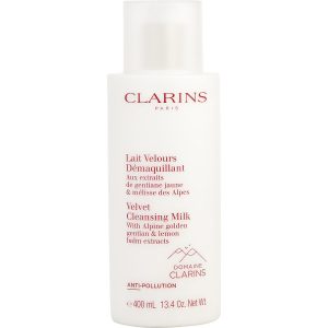 Velvet Cleansing Milk --400ml/13.5oz - Clarins by Clarins