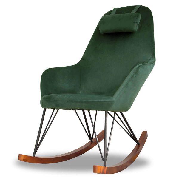 Chelsea Velvet Rocking Chair